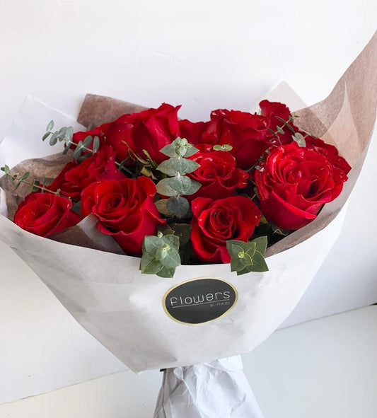 Make you feel my love 24 roses